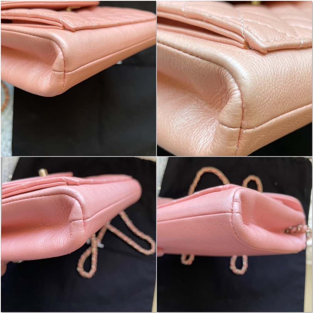 Chanel Pink Iridescent Calfskin smart  crossbody - Picture 16 of 16